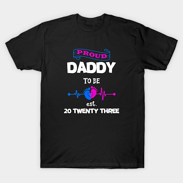 Promoted to Daddy T-Shirt by A Zee Marketing